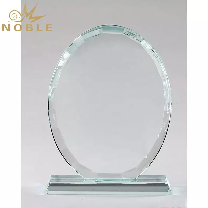 Oval Shape Trophy Plaques Cheap Jade Glass Awards Buy Glass Oval