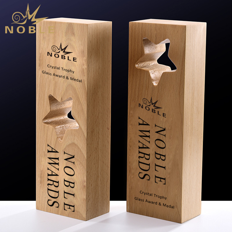 Wooden Kotak Award Trophy